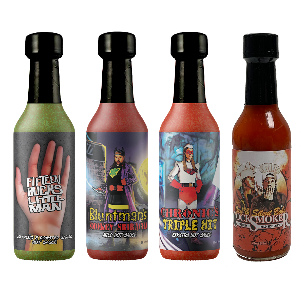 Hot Sauce 4-Pack