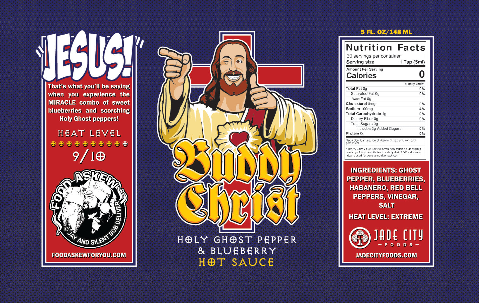 Buddy Christ Hot Sauce