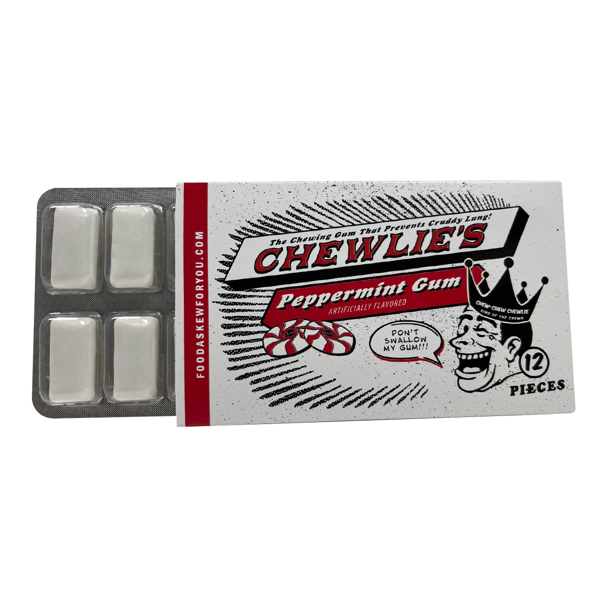 Chewlie's Peppermint Gum